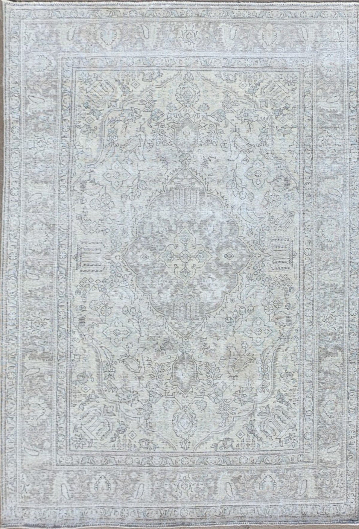 Alfombra lana, Persa Vintage 3.30 x 2.40 mts. 026