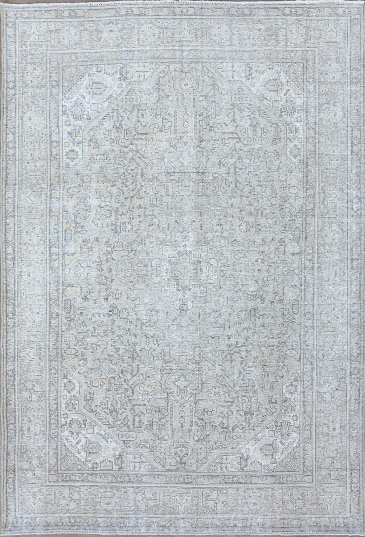Alfombra lana, Persa Vintage 3.40 x 2.40 mts. 012