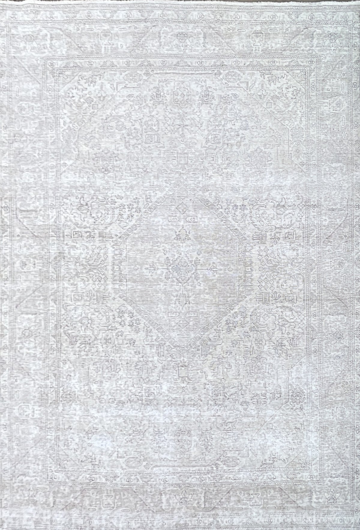 Alfombra lana, Persa Vintage 3.40 x 2.60 mts. 0004