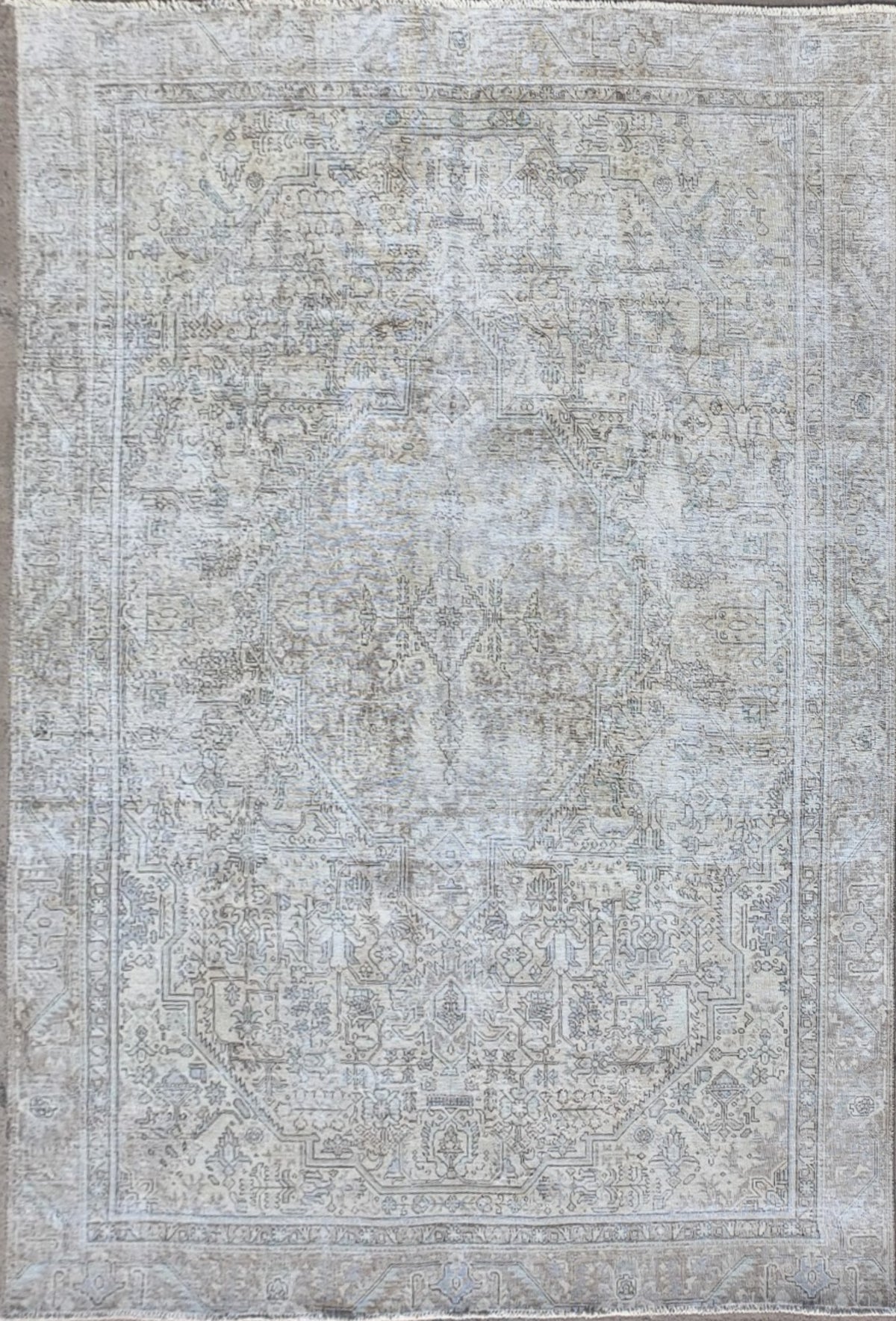 Alfombra lana, Persa Vintage 3.40 x 2.70 mts. 003