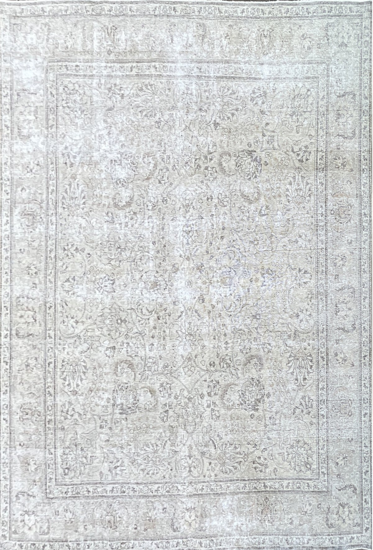 Alfombra lana, Persa Vintage 3.40 x 3.00 mts. 0001