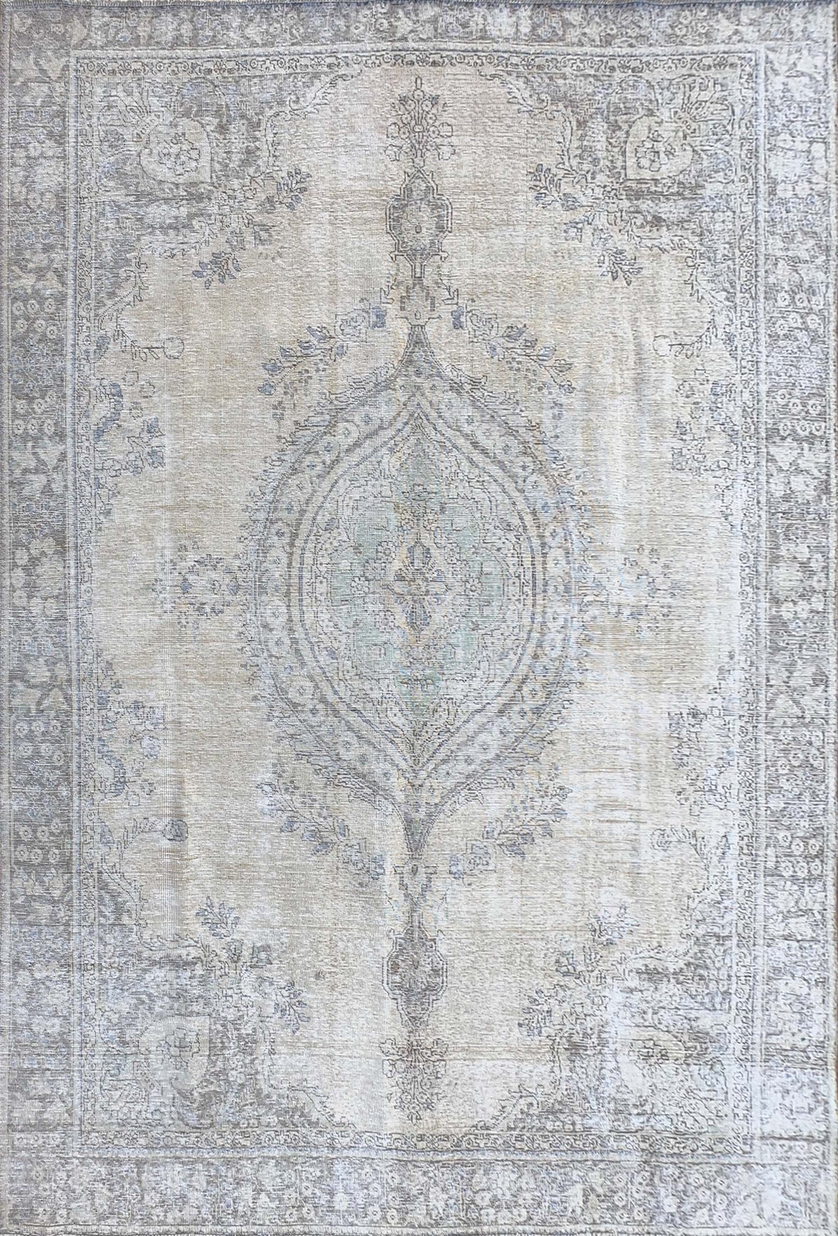 Alfombra lana, Persa Vintage 3.50 x 2.80 mts. 006