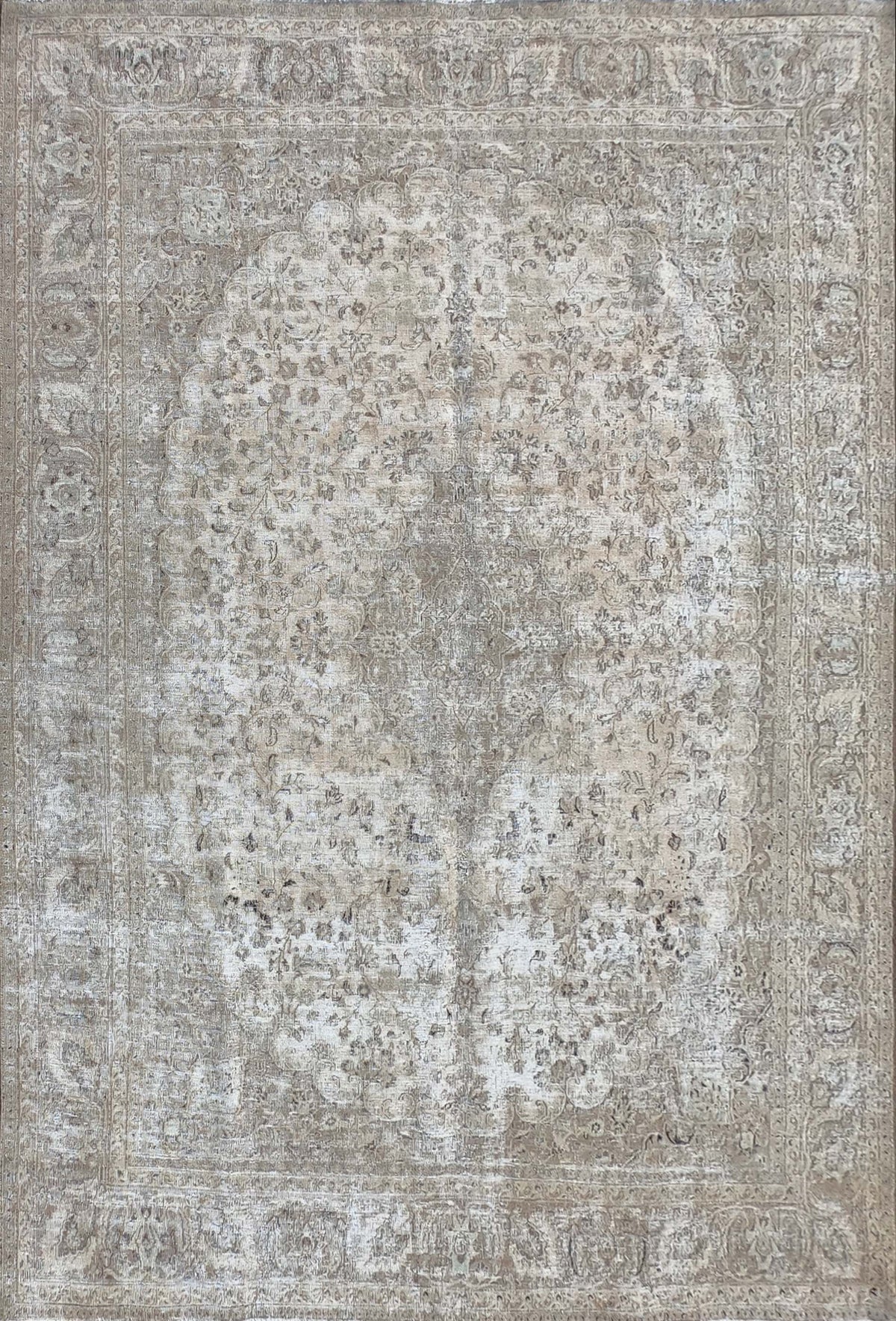 Alfombra lana, Persa Vintage 3.60 x 2.90 mts. 015