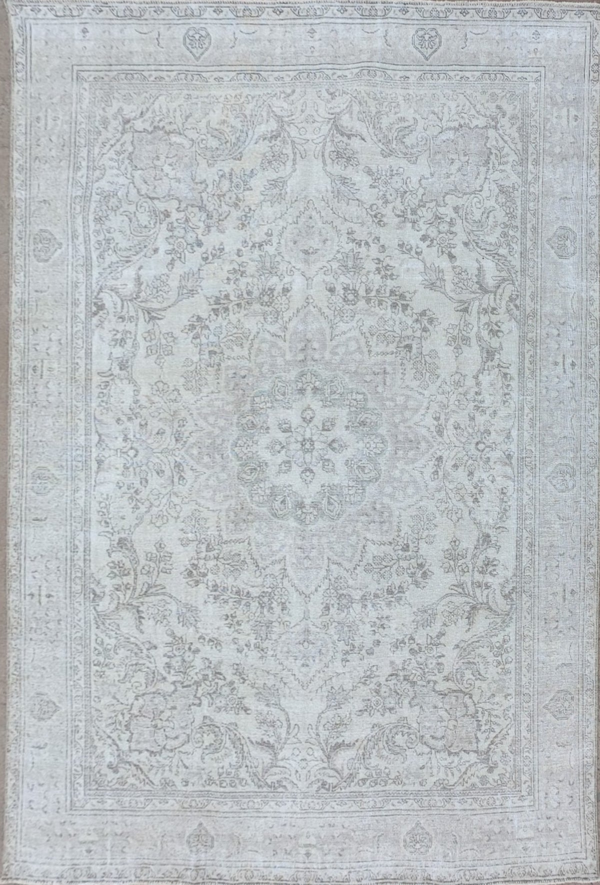 Alfombra lana, Persa Vintage 3.60 x 2.90 mts. 019