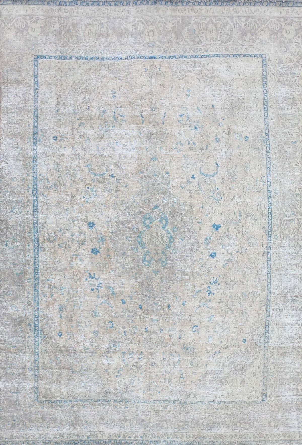 Alfombra persa vintage de lana, estilo envejecido - Consorcio Persa