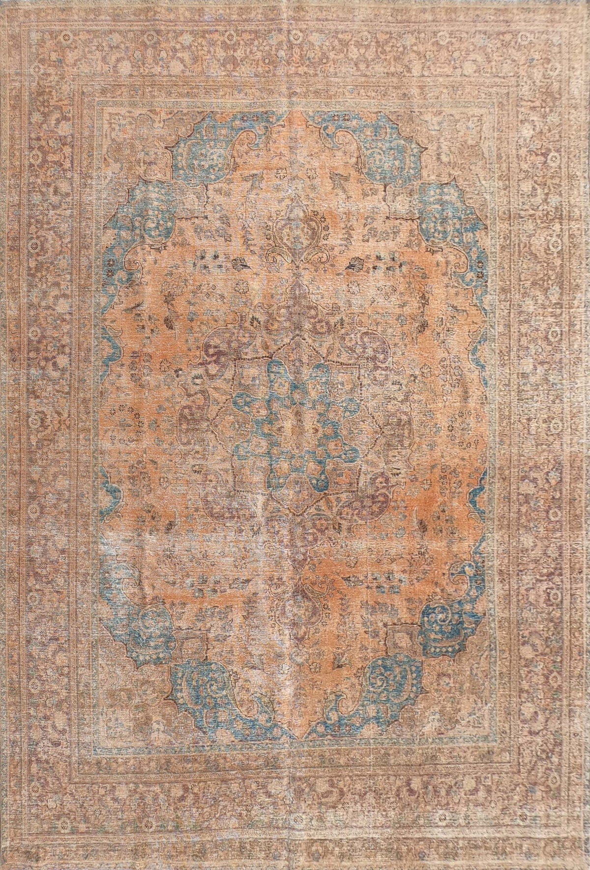 Alfombra lana, Persa Vintage 3.70 x 2.80 mts. 023