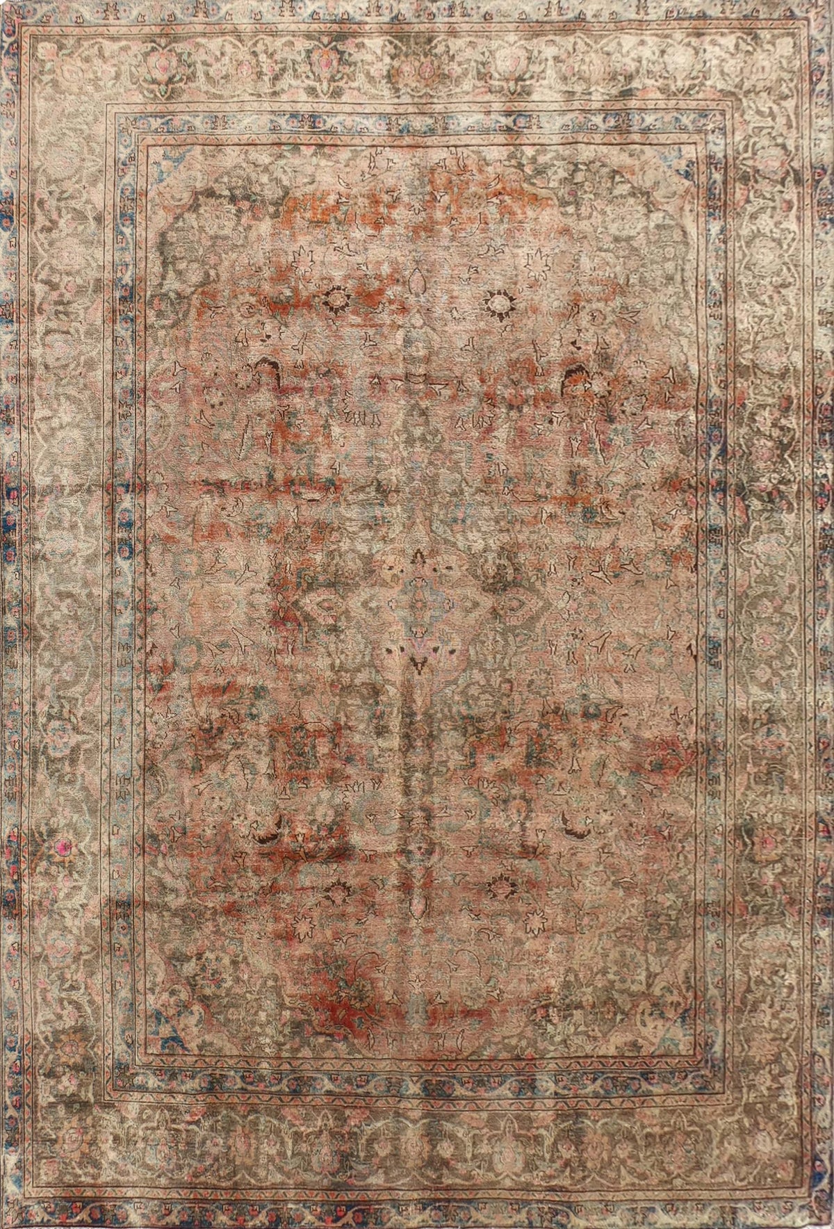 Alfombra lana, Persa Vintage 3.70 x 2.80 mts. 024