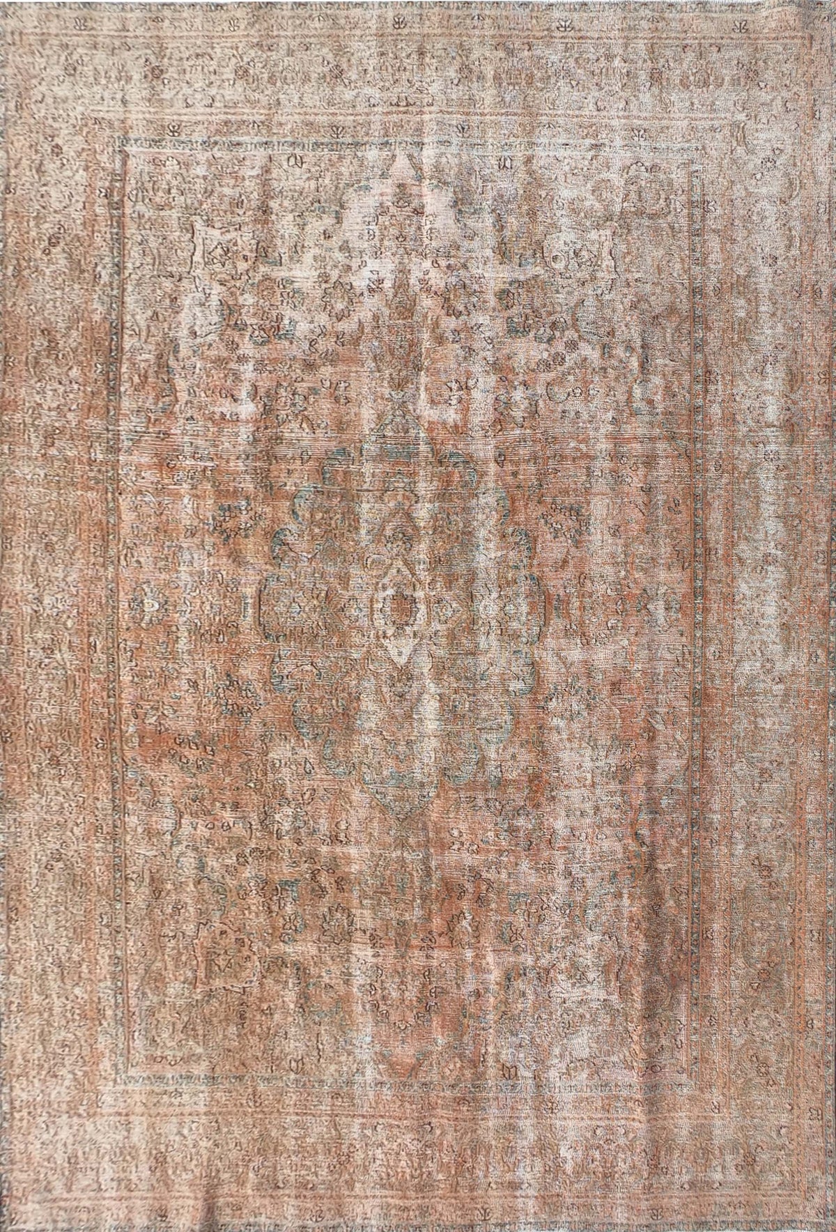 Alfombra persa vintage de lana turca, hecha a mano - Consorcio Persa