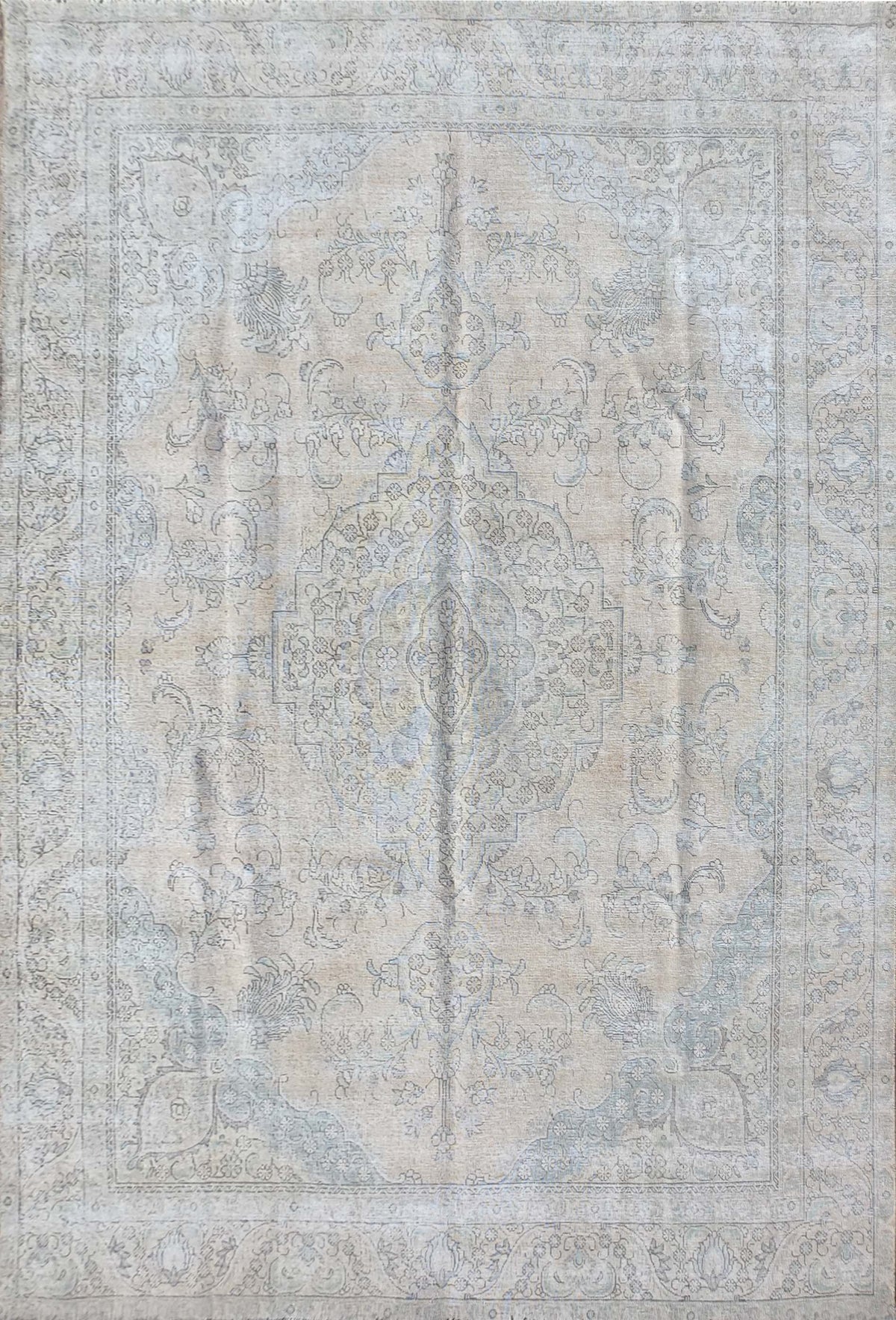Alfombra lana, Persa Vintage 3.70 x 2.90 mts. 036