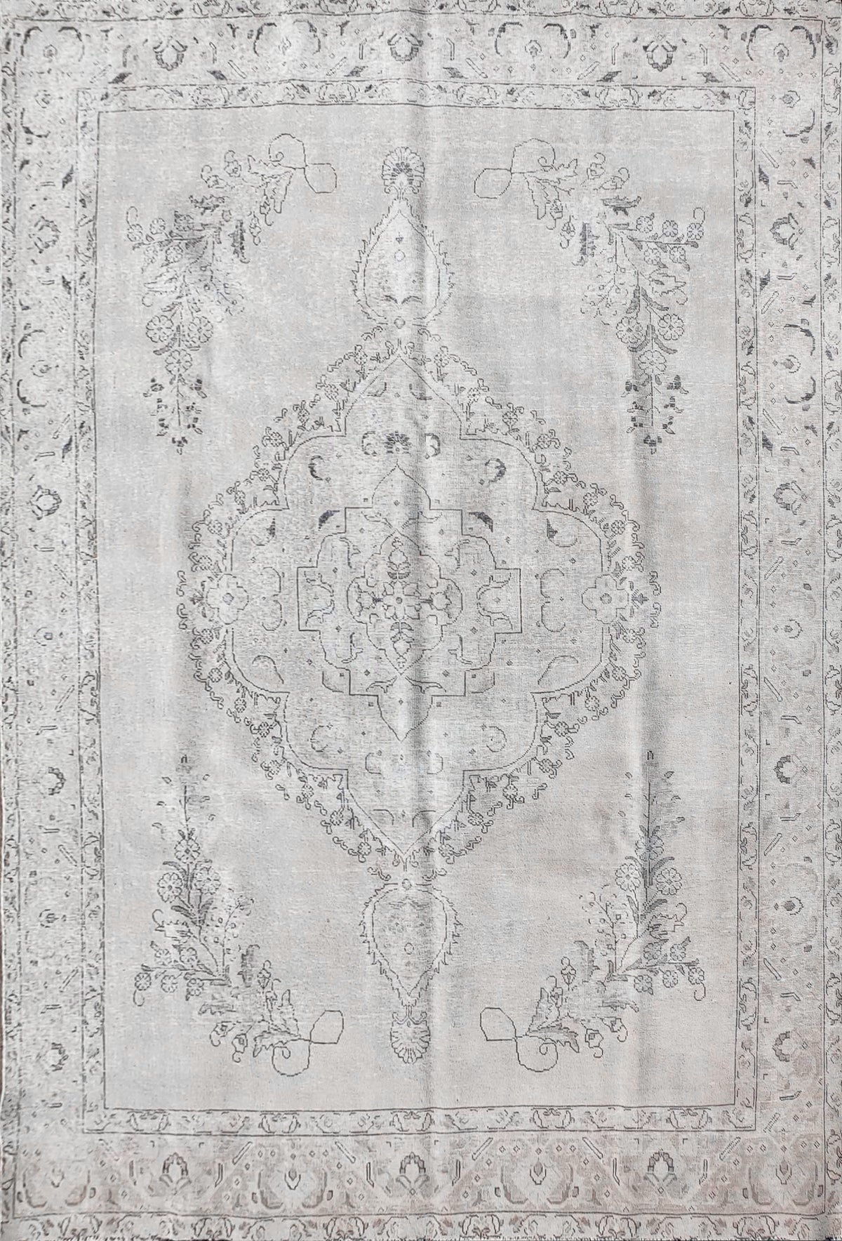 Alfombra Lana, Persa Vintage 3.70 x 2.90 mts. 0038