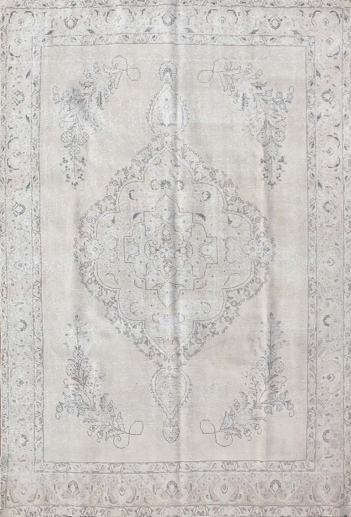 Alfombra Lana, Persa Vintage 3.70 x 2.90 mts. 0038