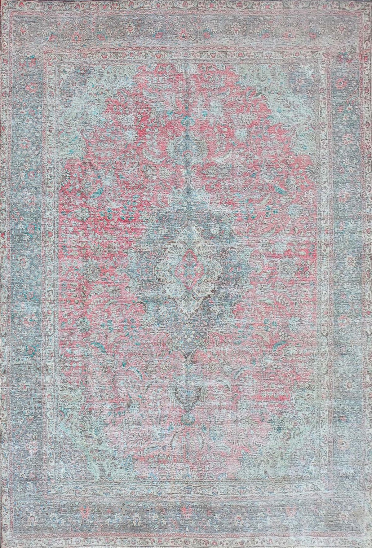 Alfombra lana, Persa Vintage 3.70 x 3.00 mts. 014