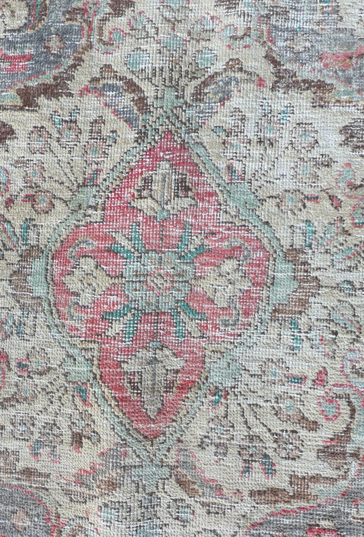 Alfombra lana, Persa Vintage 3.70 x 3.00 mts. 014