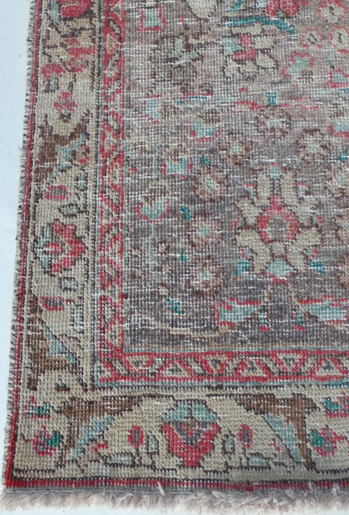 Alfombra lana, Persa Vintage 3.70 x 3.00 mts. 014