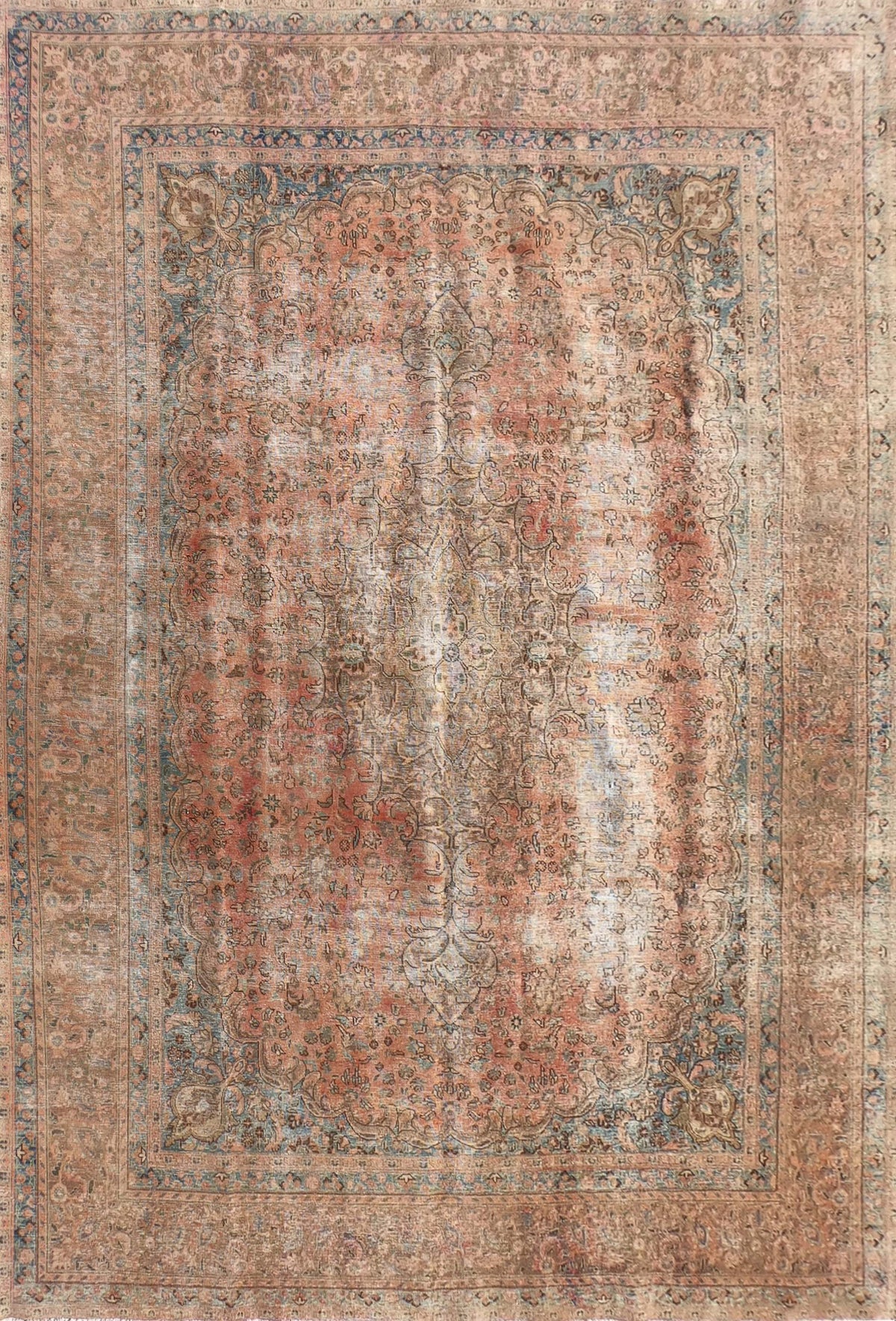 Alfombra lana, Persa Vintage 3.80 x 2.80 mts. 020