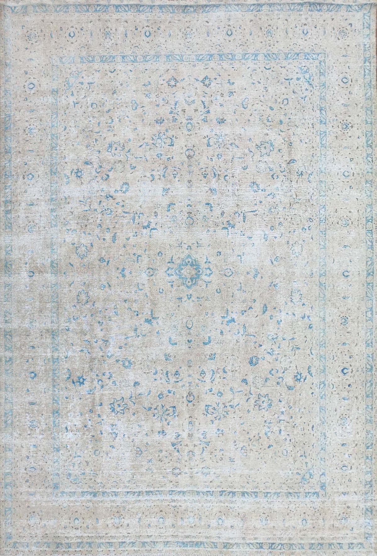 Alfombra persa vintage de lana, turca, hecha a mano - Consorcio Persa