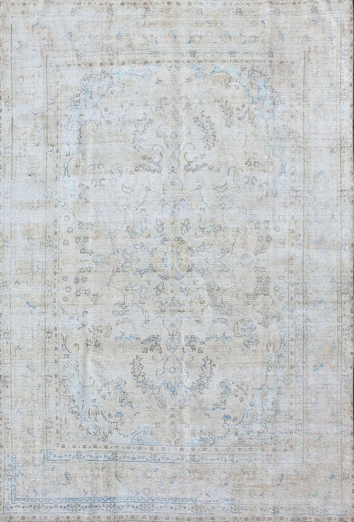 Alfombra lana, Persa Vintage 3.80 x 2.90 mts. 063