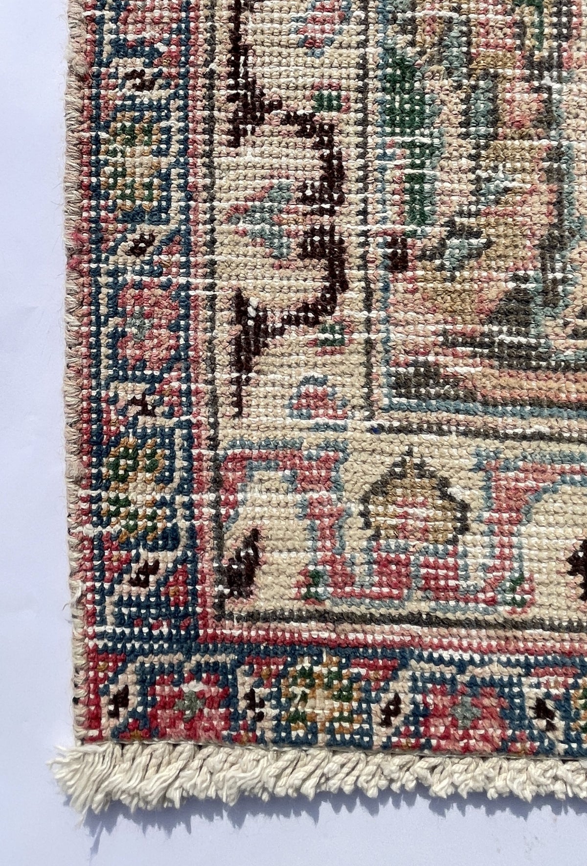 Alfombra lana, Persa Vintage 3.80 x 2.90 mts. 0073