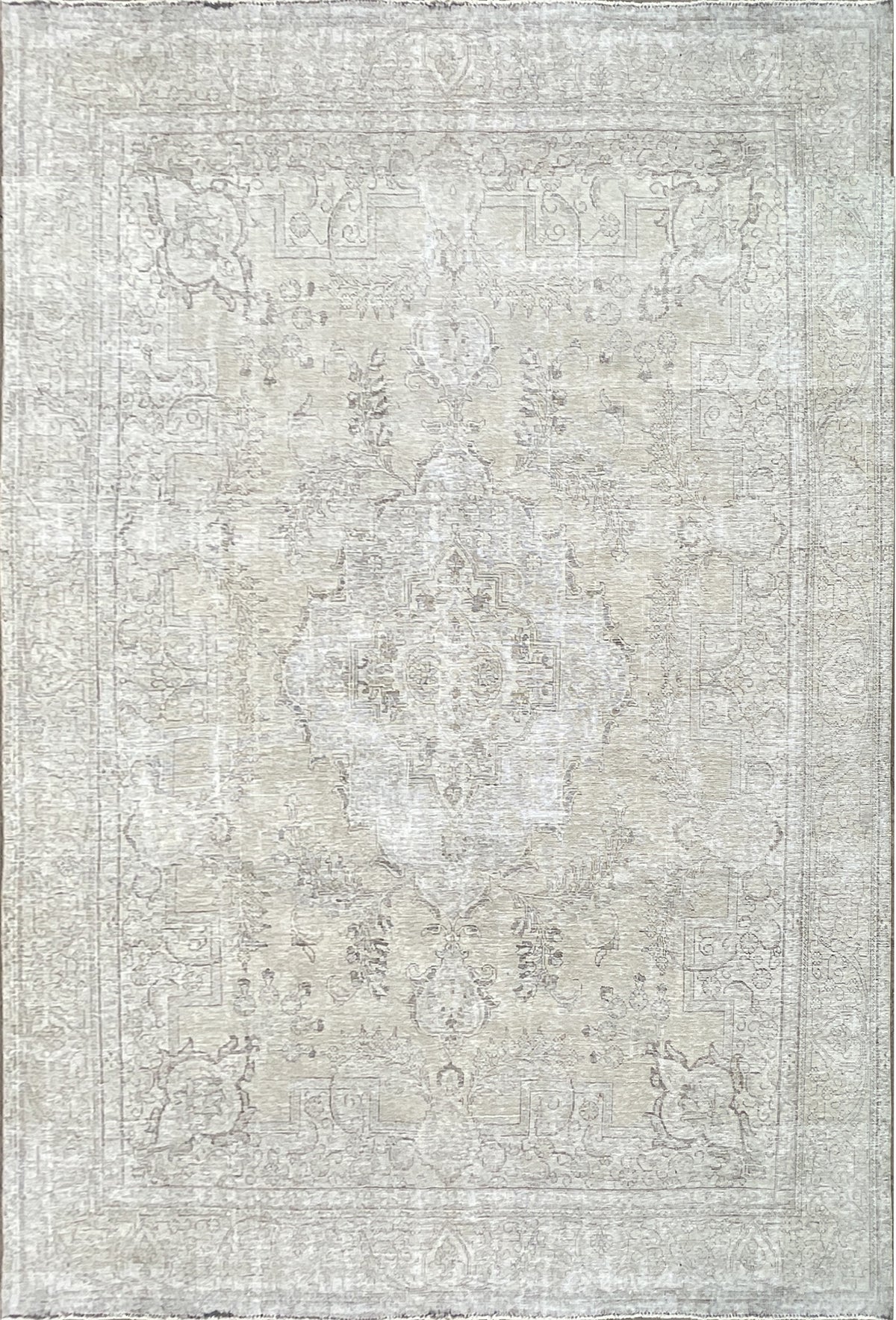 Alfombra lana, Persa Vintage 3.80 x 2.90 mts. 0077