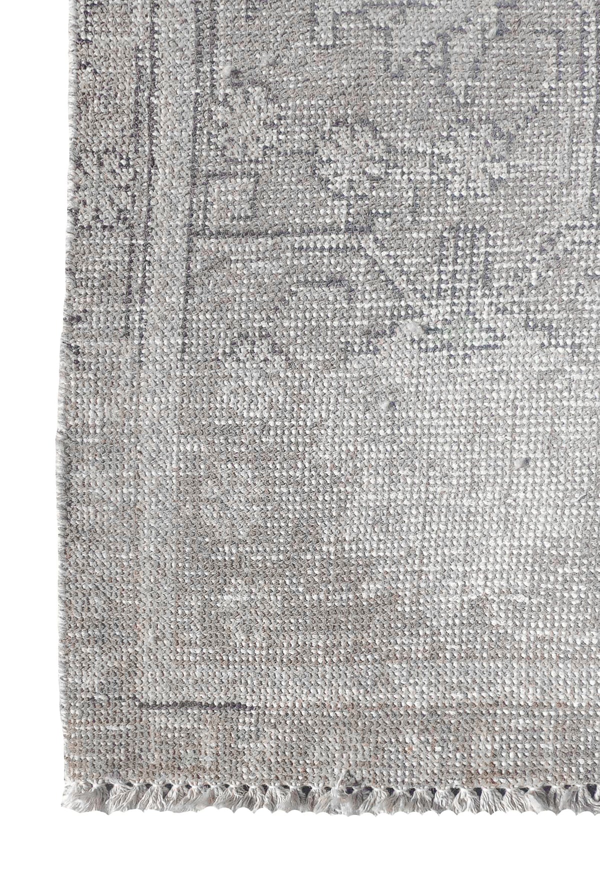 Alfombra de lana persa de origen Turco, estilo vintage color tierra