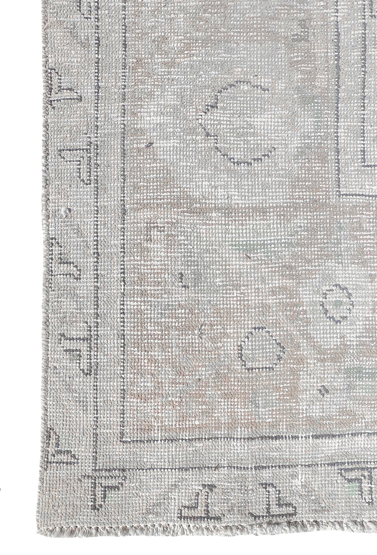 Alfombra de lana persa vintage, diseño tradicional