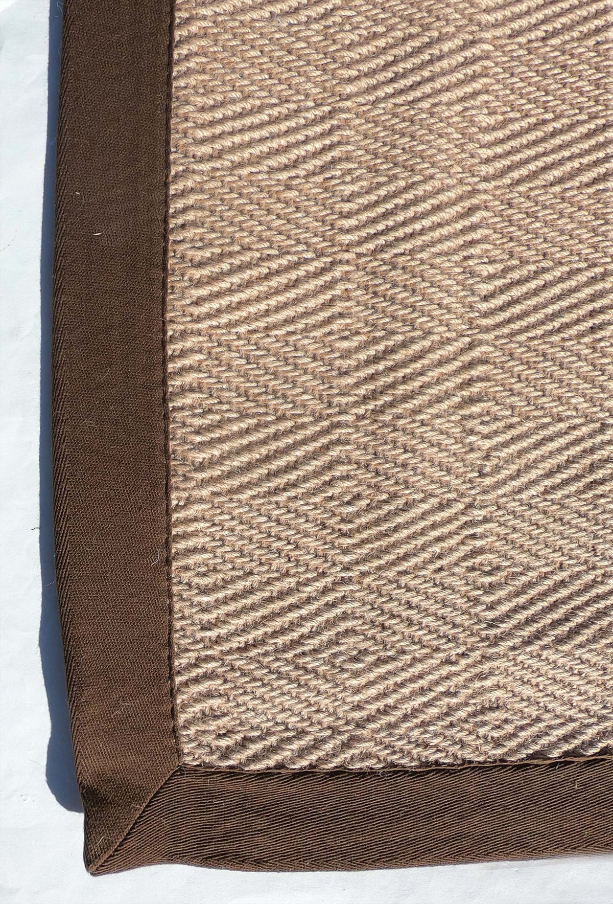 Alfombra sisal, Santos con borde 807