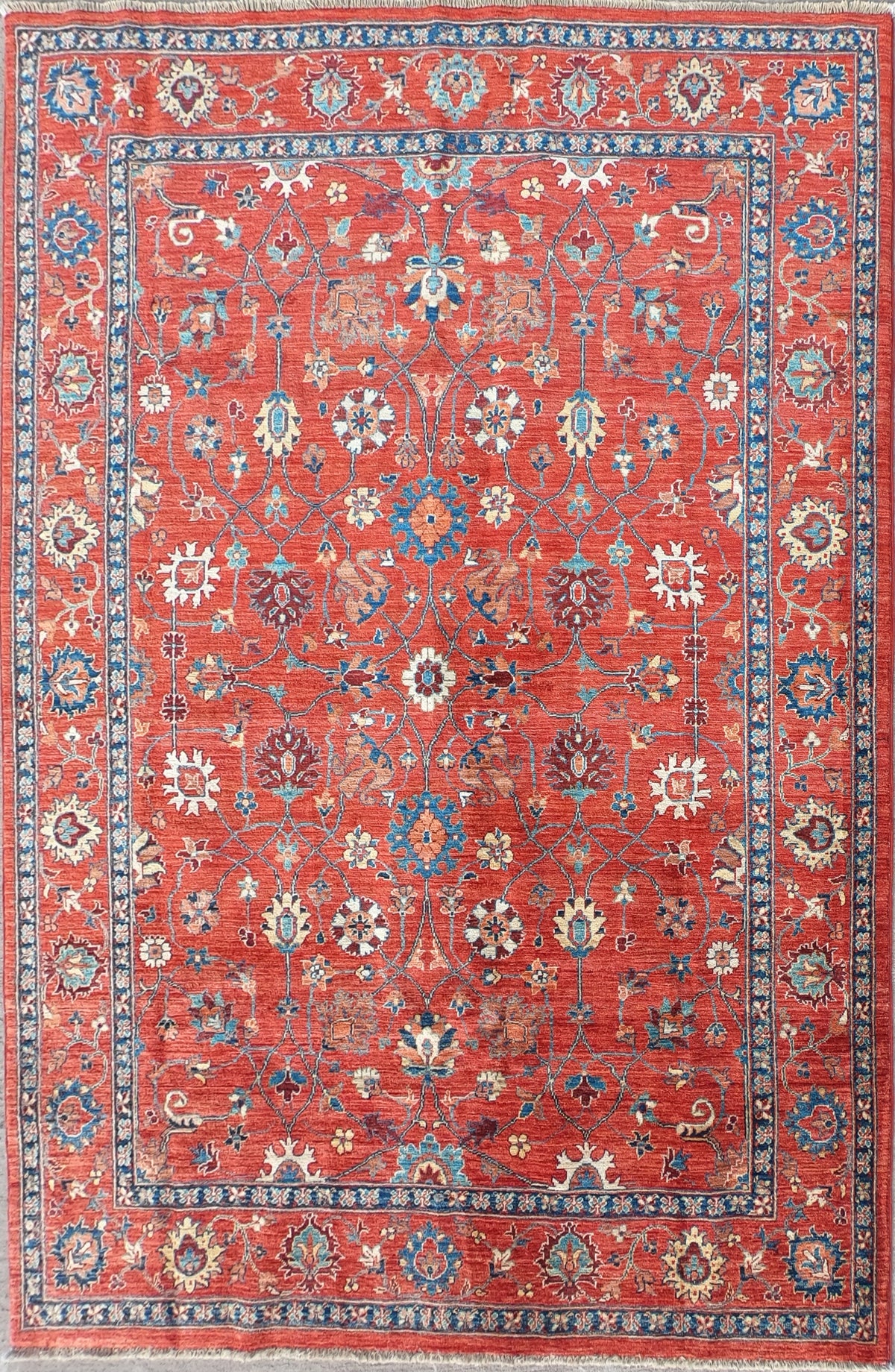 Alfombra persa de lana estilo Serapi, hecha a mano, decorativa - Consorcio Persa