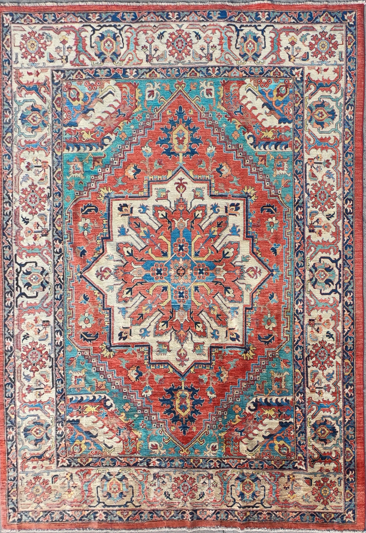 Alfombra Persa lana, Serapi 3.00 x 2.60 mts. 001