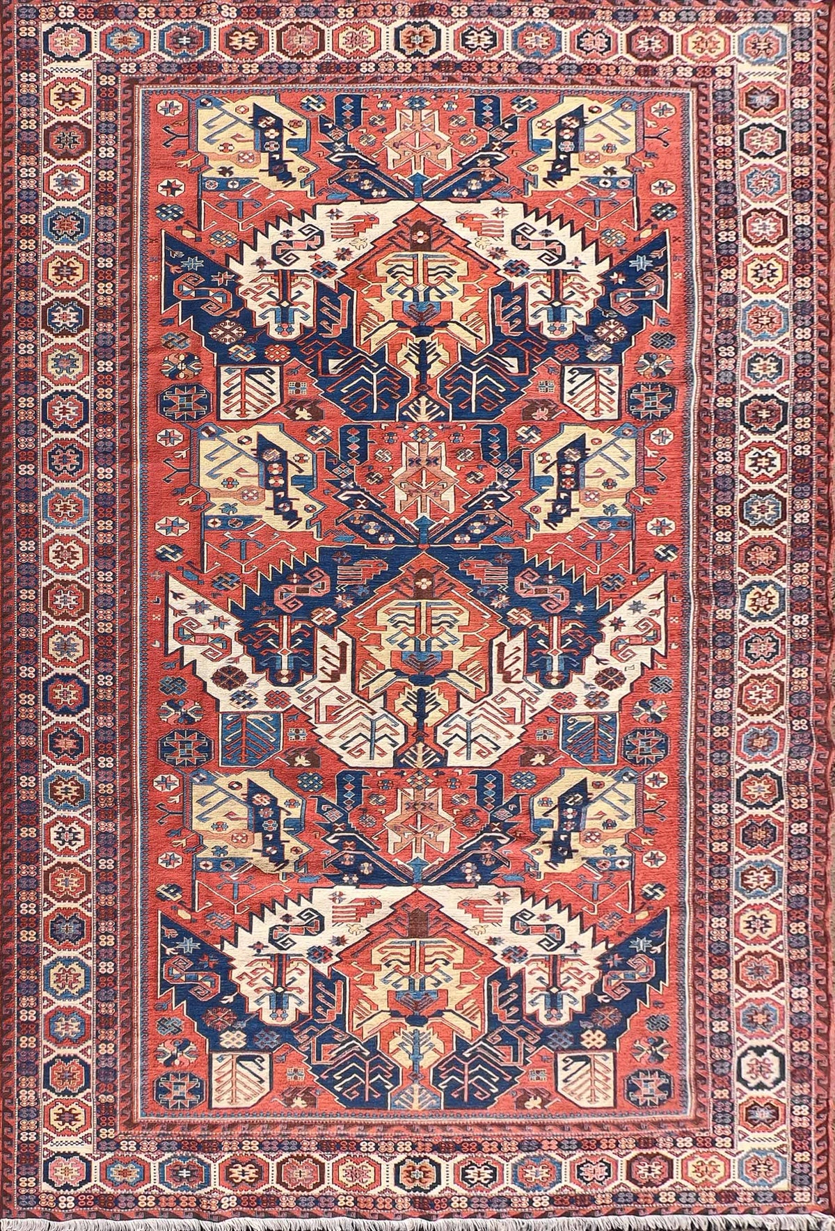 Alfombra Lana, Soumak 3.50 x 2.50 mts. 0227