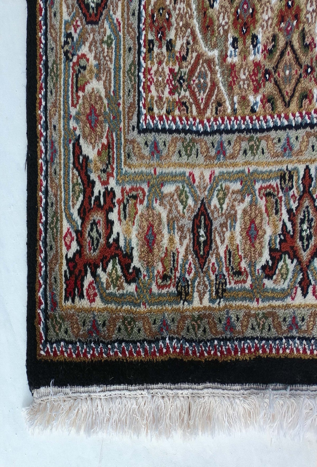 Alfombra Lana, Tabriz 2.00 x 0.60 mts. 0001